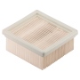 487-279 - FE VC 6 H/HEPA Filtro pieghettato sottile