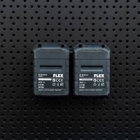FX005 - Supporto a parete 3D per batterie da 18V