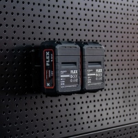FX005 - Supporto a parete 3D per batterie da 18V